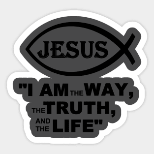 Jesus T-Shirt Sticker